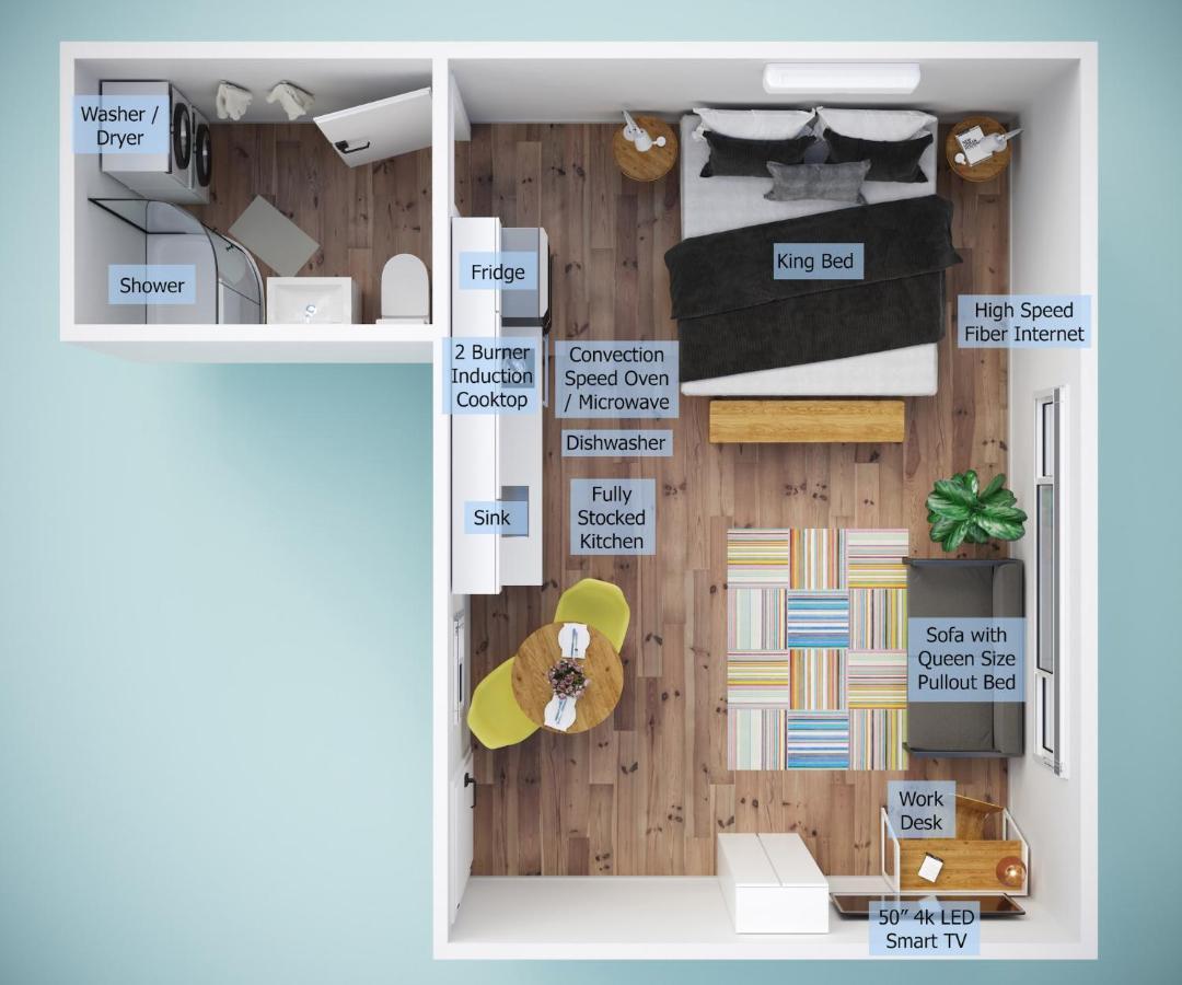 Silicon Valley Stay Apartments Сан-Карлос Экстерьер фото